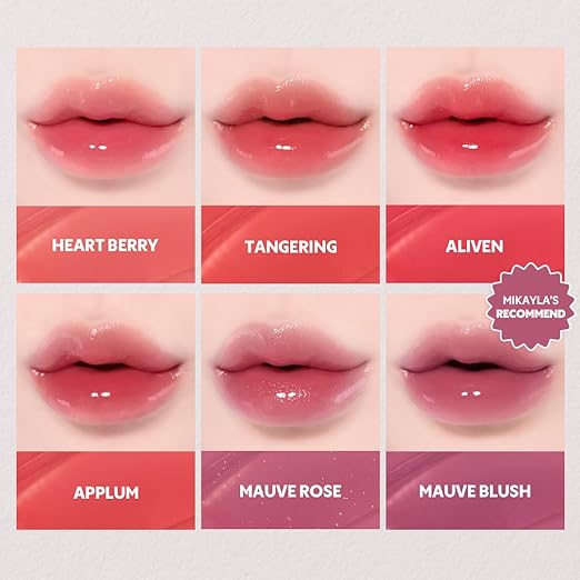 TIRTIR Waterism Tinted Lip Gloss, Kiss Ready Lipgloss, 12H Long Lasting Non Sticky Natural Tinted Glow Korean Multiuse Cheek and Lip Tint for Women gift, #25 NUTTY PINK| 1.8g TIRTIR