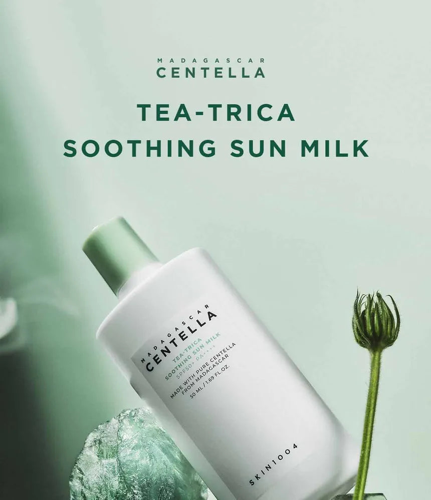 SKIN1004 - Madagascar Centella Tea-Trica Soothing Sun Milk 50ml SKIN1004
