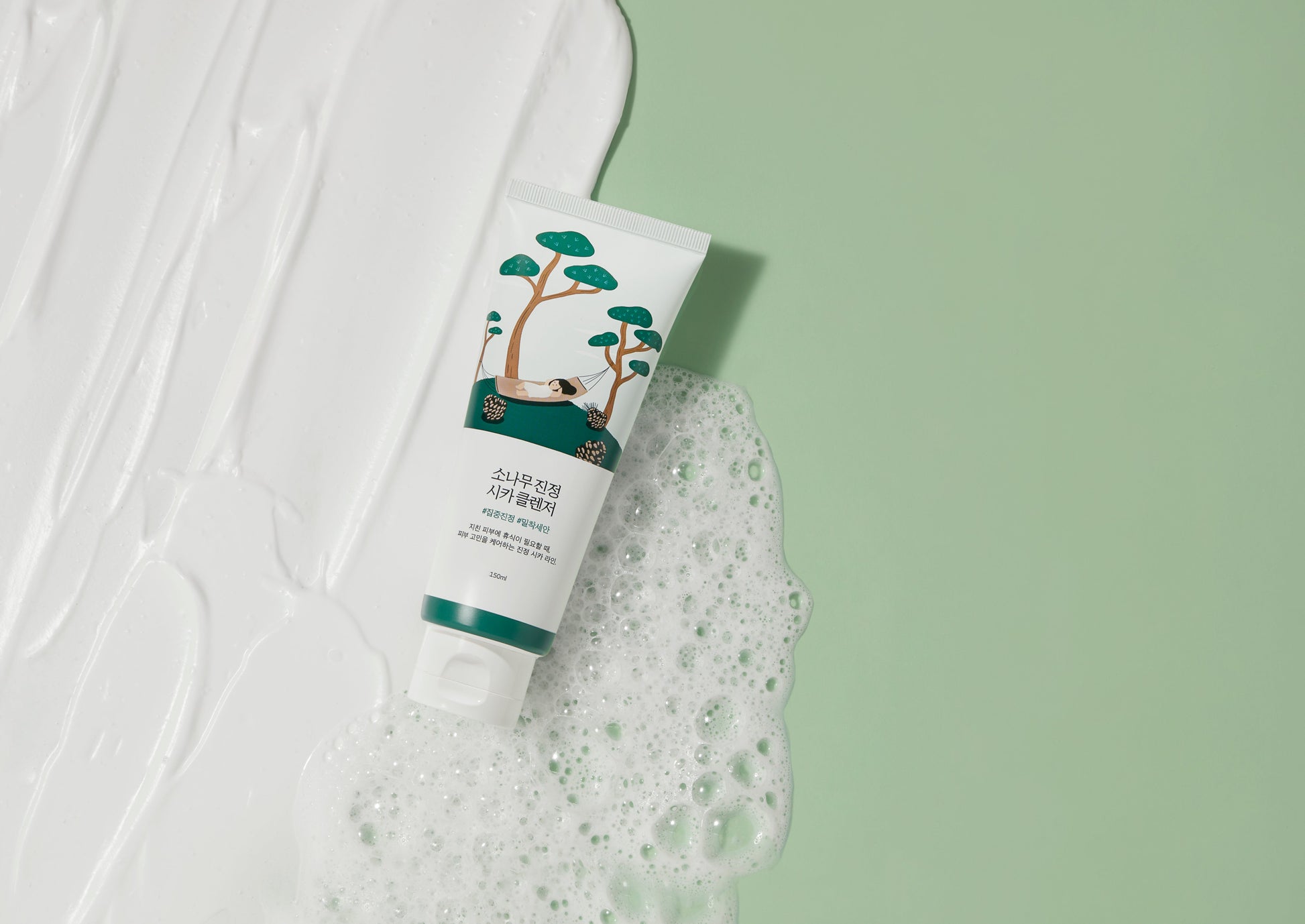 Round Lab PINE CALMING CICA CLEANSER, 150ml Round Lab