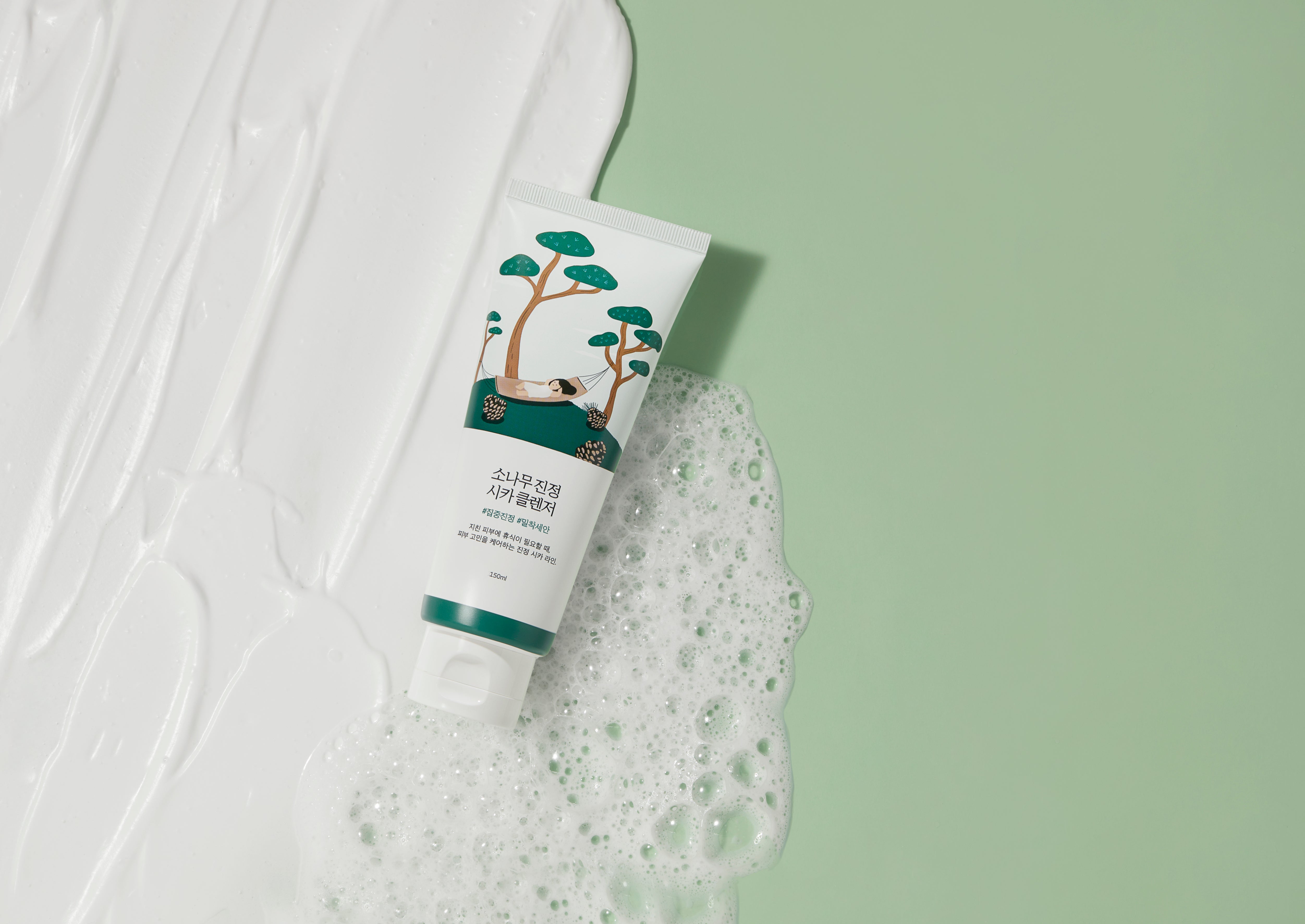 Round Lab PINE CALMING CICA CLEANSER, 150ml Round Lab