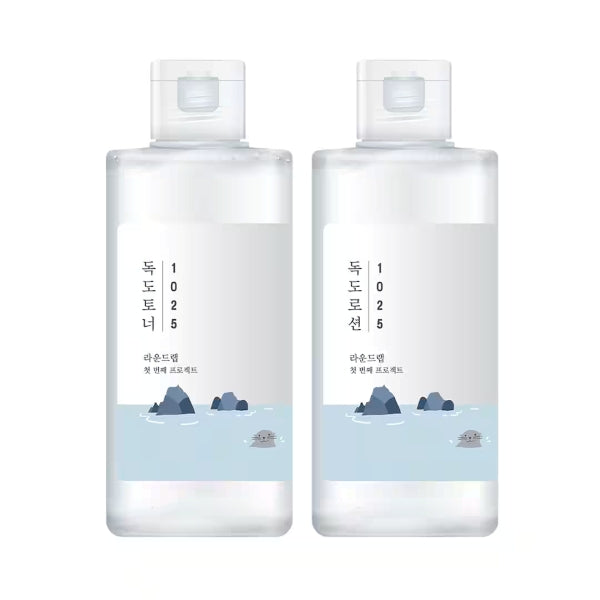 Round Lab 1025 DOKDO TONER LOTION SPECIAL SET (Toner 200ml + Lotion 200ml) Round Lab
