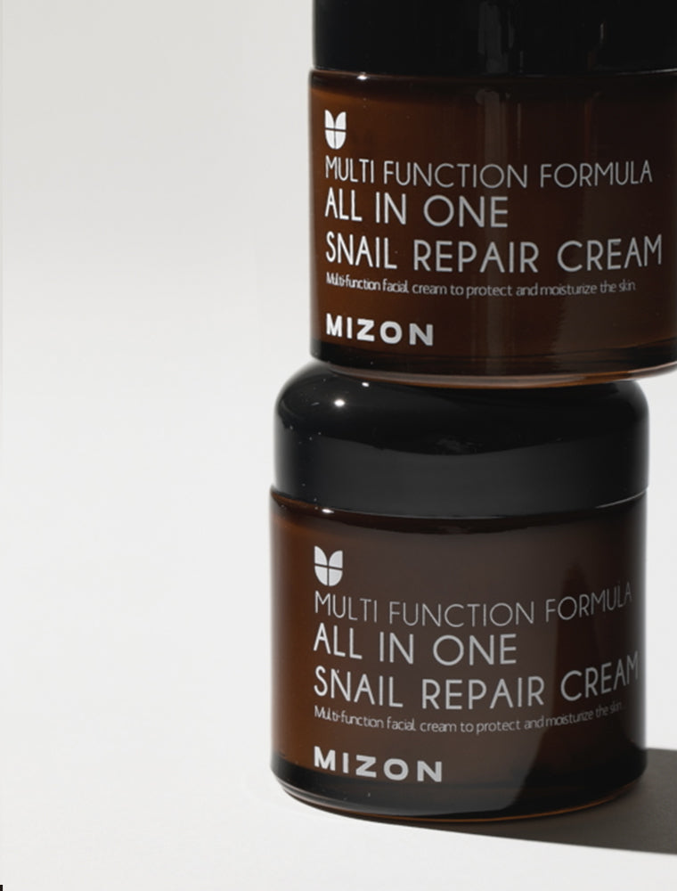 MIZON All in One Snail Repair Cream, Snail Mucin Extract, Wrinkle Care, Blemish Care, 35ml Mizon