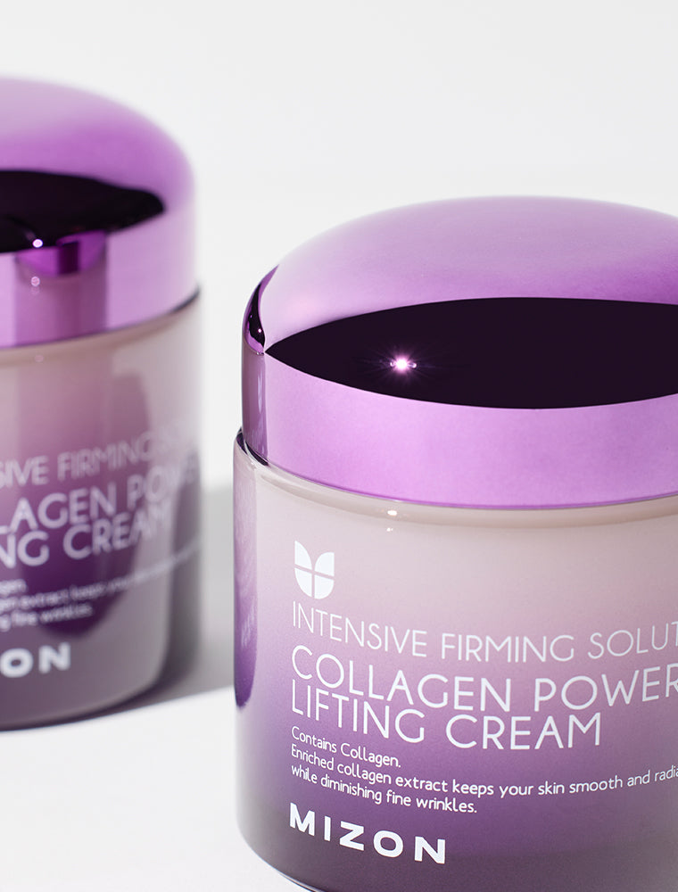 MIZON Collagen Power Lifting Cream, Collagen Face Moisturizer, Non-Greasy and Non-sticky Formula, Lifting and Tightening, 35ml Mizon